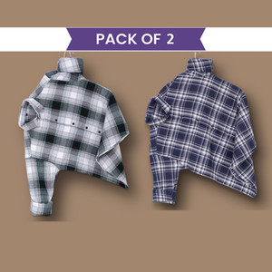 PROBIZ Men Checkered Multicolor Shirt Pack of 2 - Image 6
