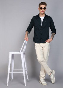 WROGN Men Green Casual Shirt - Image 6