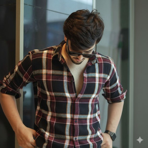 Japrin Men Checkered Multicolor Shirt - Image 4