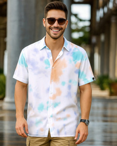BEWAKOOF Men Printed Casual Multicolor Shirt