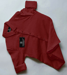 JACKBELLA Men Striped Casual Maroon Shirt