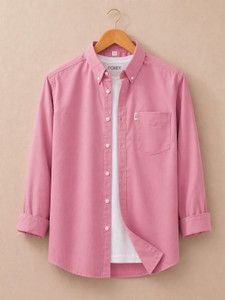 FOXEY Men Pink Casual Shirt - Image 3