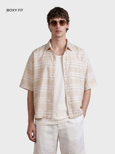 The Indian Garage Co. Men Striped Yellow Shirt - Image 6