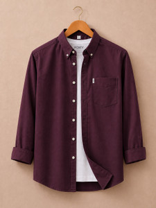 FOXEY Men Maroon Casual Shirt - Image 2