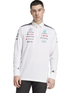 ADIDAS Men Printed Sports White Shirt