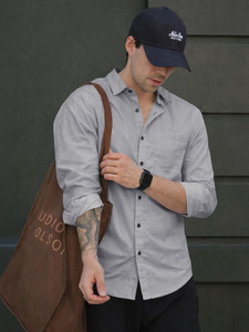 EyeBogler Men Grey Casual Shirt - Image 4