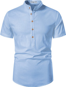 Vida Loca Men Solid Pathani Kurta