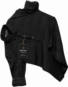 ratric exim Men Checkered Casual Blue, Black Shirt