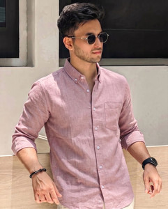 METRONAUT Men Pink Casual Shirt - Image 6