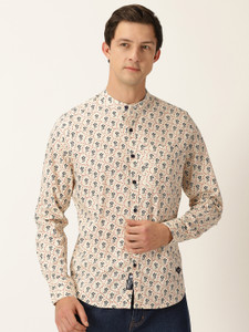 PROVOGUE Men Solid Casual Black, Maroon, Beige Shirt