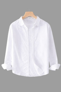 TorontoCN Men White Casual Shirt - Image 3