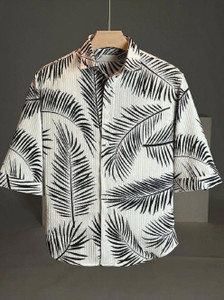 COMBRAIDED Men Printed Casual Multicolor Shirt
