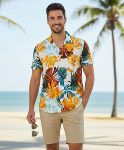 Leriya Fashion Men Printed Casual Multicolor Shirt