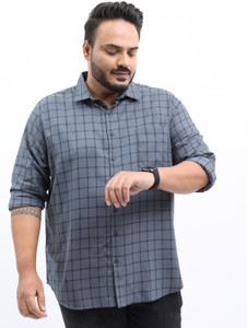 HIGHLANDER Men Checkered Casual Multicolor Shirt