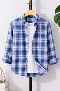 Zonly Men Checkered Multicolor Shirt - Image 3