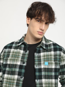 THE BEAR HOUSE Men Checkered Casual Multicolor Shirt