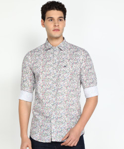 PETER ENGLAND Men Printed Casual Multicolor Shirt