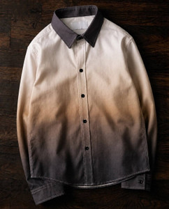 SECARO Men Dyed/Ombre Casual Multicolor Shirt - Image 4