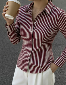 PERFECT PRODUCTIONS Women Striped Formal Multicolor Shirt