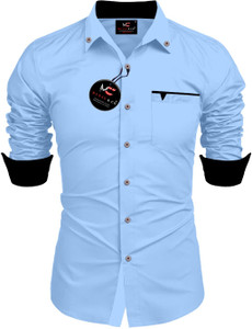 jeny fashion Men Solid Casual Multicolor Shirt