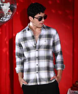 CAMPUS SUTRA Men Checkered Casual Multicolor Shirt