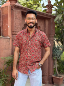 JAIPUR RAJWADA Men Printed Casual Multicolor Shirt