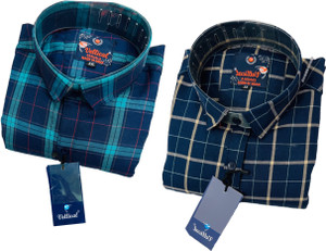 Vellical Men Checkered Casual Multicolor Shirt