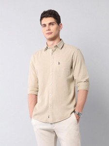 U.S. Polo Assn. Denim Co. Men Beige Shirt - Image 6