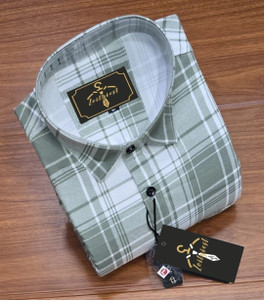 Zoitgiest Men Checkered Casual Multicolor Shirt