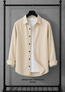 Marmic Fab Men Beige Casual Shirt - Image 4
