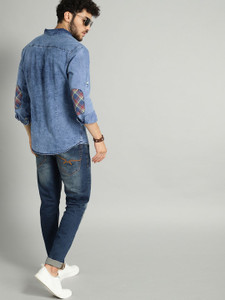 Roadster Men Blue Casual Shirt - Image 6