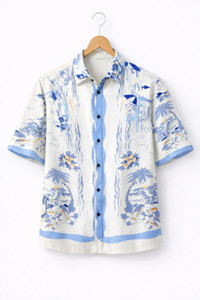 MM MASTER MARK Men Multicolor Printed Casual Shirt - Image 5