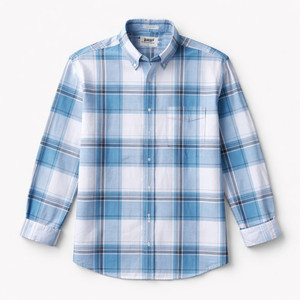 FalconWear Men Checkered Blue Shirt - Image 6