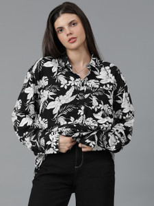 KOTTY Women Printed Casual Multicolor Shirt