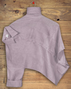 SOLSTICE Men Solid Casual Pink Shirt