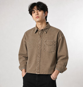 youngtrends Men Brown Casual Shirt - Image 6