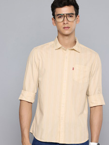 LEVI'S Men Striped Casual Multicolor Shirt