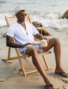 INDICLUB Men Solid Casual White Shirt