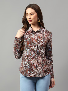 Nksa Fashion Women Floral Print Casual Multicolor Shirt