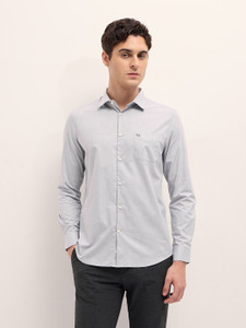 THE BEAR HOUSE Men Grey Formal Shirt - Image 6