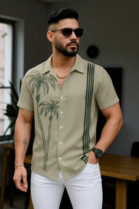 COOL BOY Men Printed Casual Multicolor Shirt