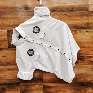 Blue dove Men Solid Casual White Shirt