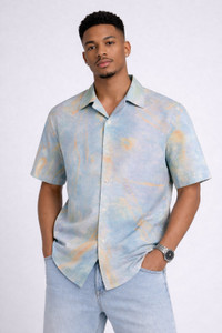 HENSHIKA Men Printed Party Multicolor Shirt