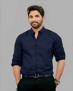 AITAVIKOVERSEAS Men Solid Casual Dark Blue Shirt