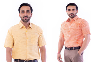 DESHBANDHU DBK Men Solid Casual Multicolor Shirt