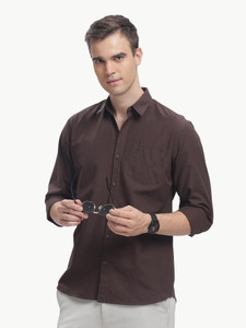 Blue Squad Men's Brown Shirt - Image 6
