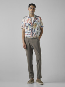 MUFTI Men Printed Casual Multicolor Shirt