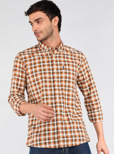 PROVOGUE Men Checkered Casual Multicolor Shirt