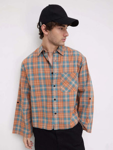 VASTRADO Men Checkered Multicolor Shirt - Image 6