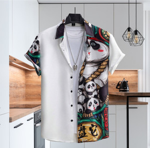 SANBROS Men Printed Casual Multicolor Shirt